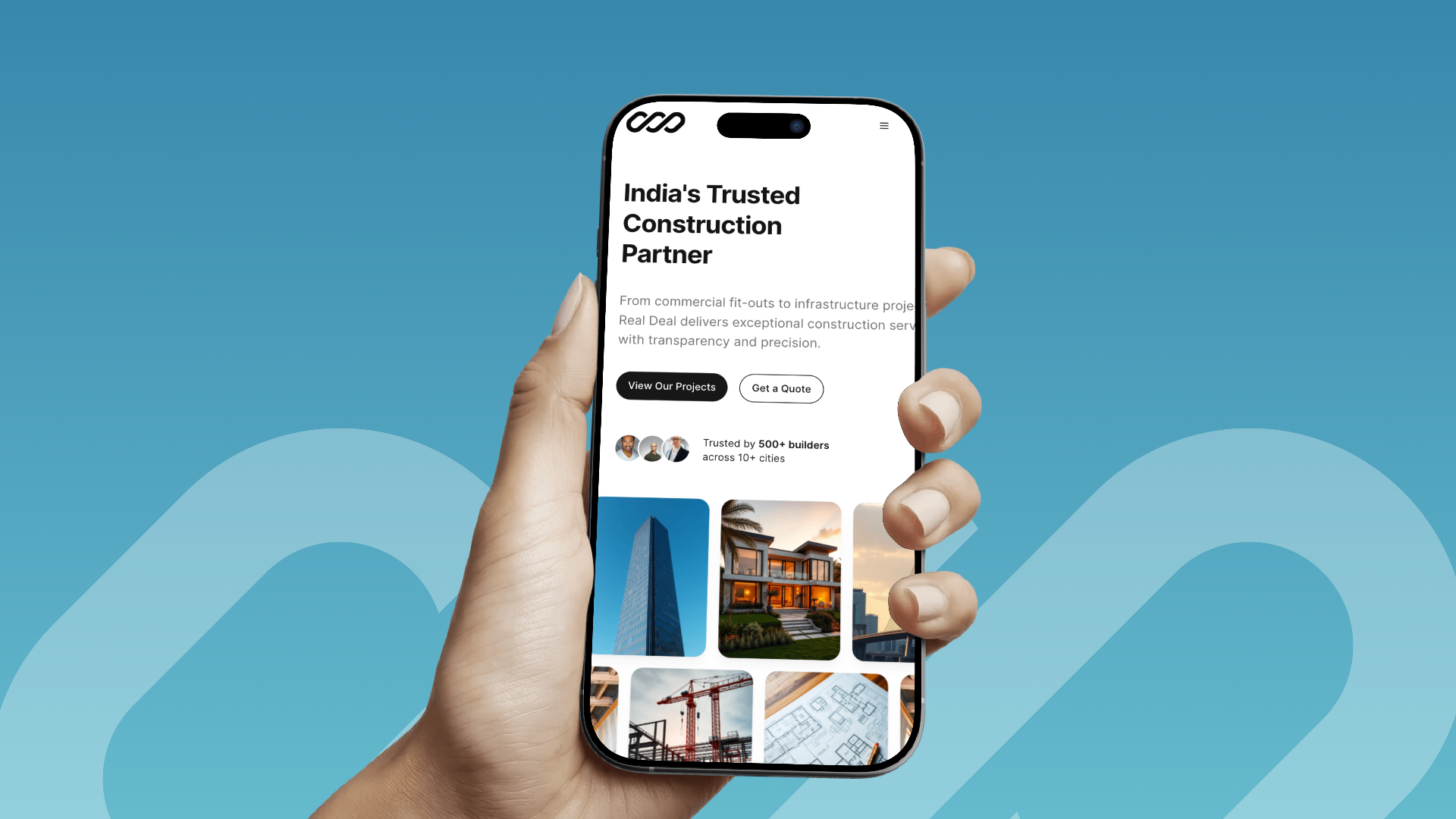 Most offers come from phones, so the mobile version got the same info, just sized for one thumb.