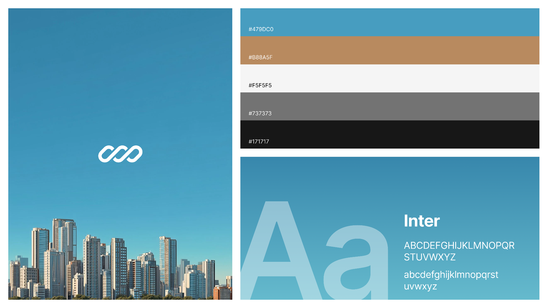 Plain type, strong colour, no gradients. It suits a site that is really about buying and selling quickly.